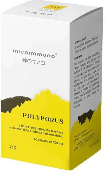Polyporus Micoimmuno Integratore Per Le Difese Immunitarie 60 Capsule
