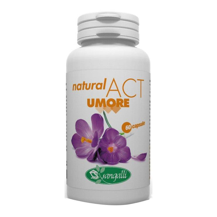 Sangalli Natural Act Umore Integratore Tonico 60 Capsule