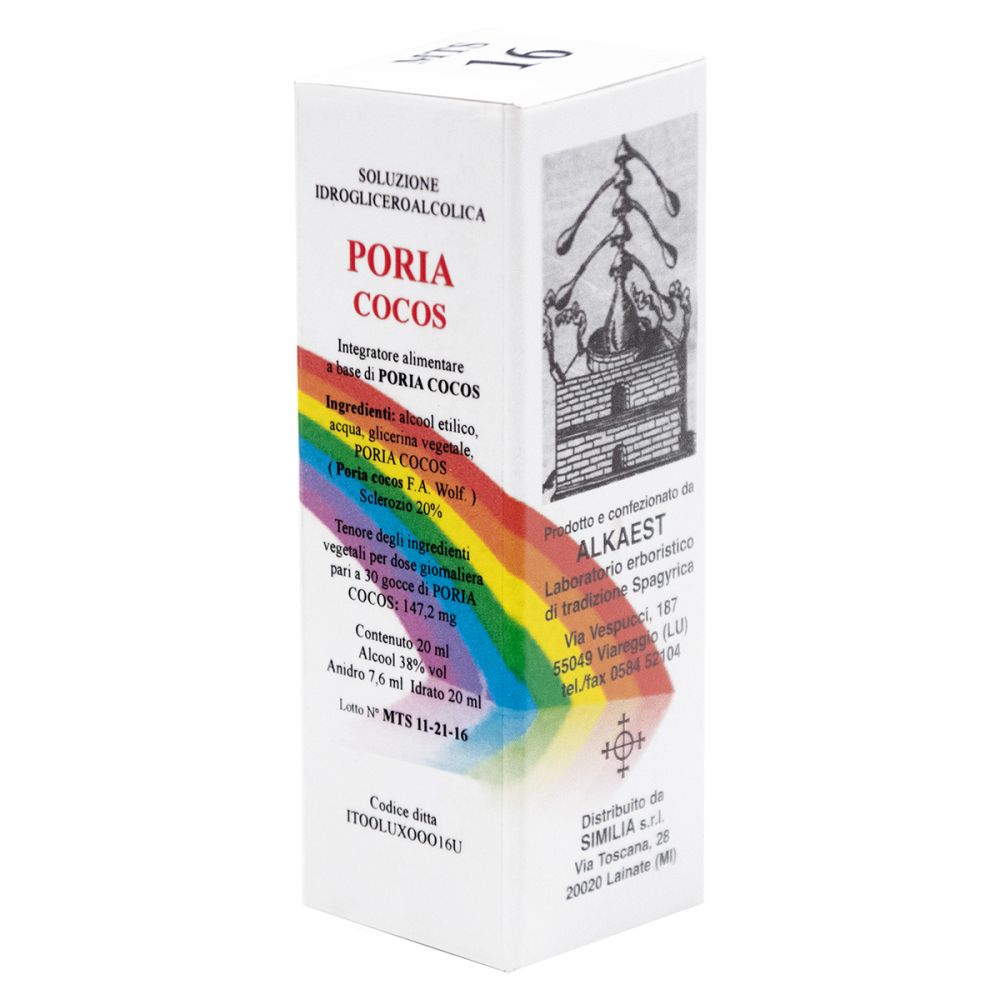 Alkaest, Poria Cocos Gocce MTS16, 20 ml