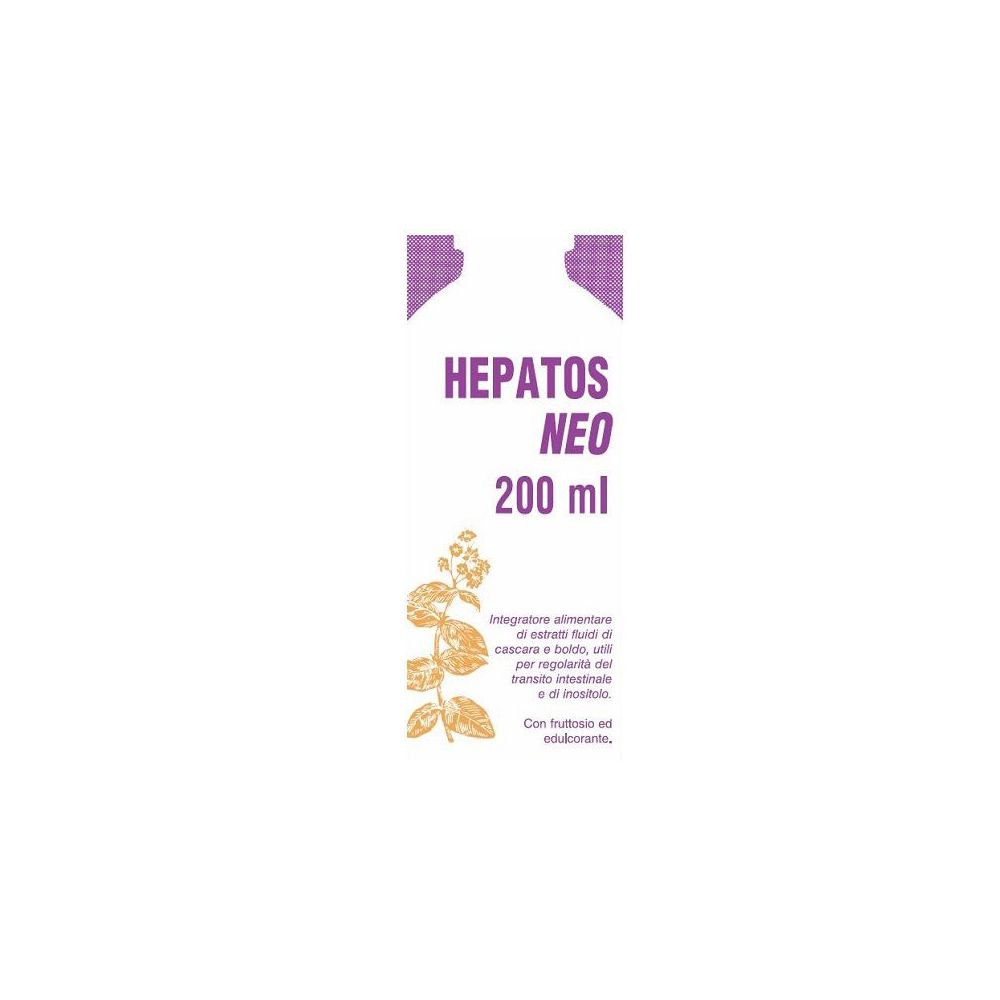 Teofarma Hepatos Neo - Integratore alimentare per la regolarità del transito intestinale, 200 ml