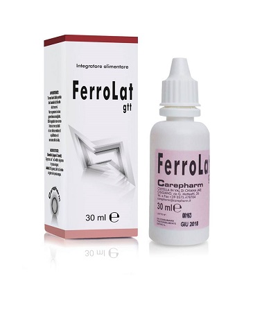 Carepharm Ferrolat Gocce 30 Ml — confronto prezzi