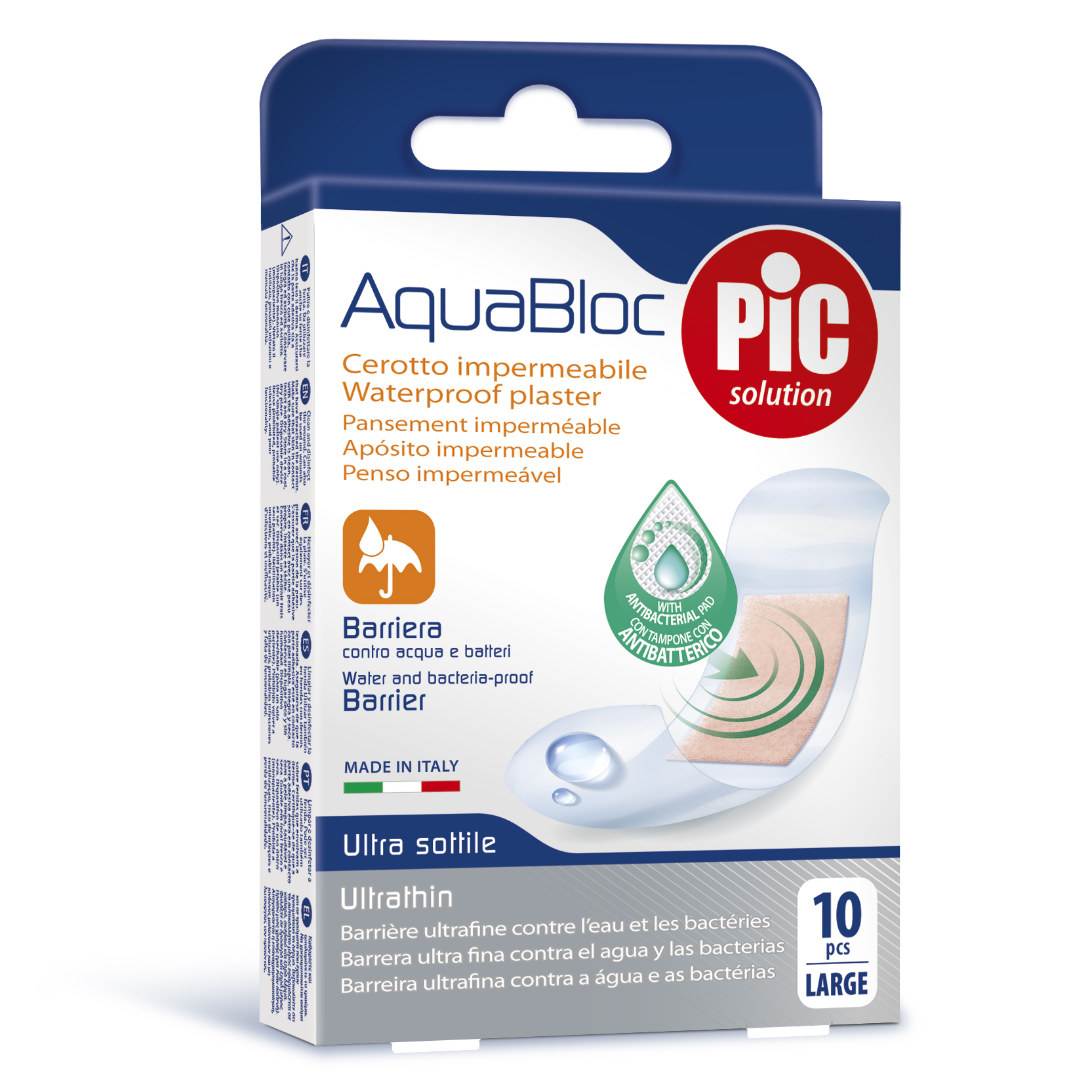 Pic - Aquabloc Confezione 25x72 10Pezzi — confronto prezzi