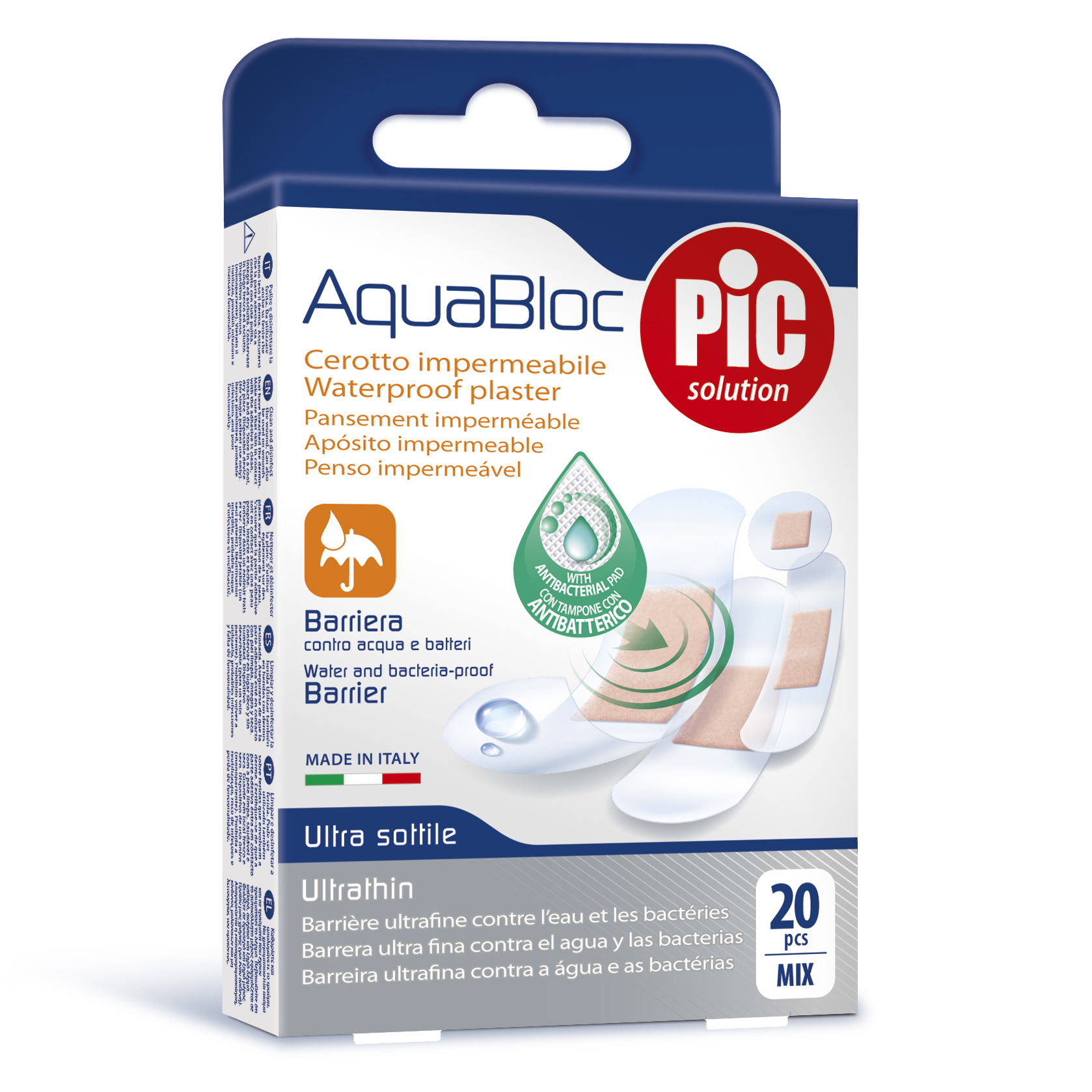 Pic Aquabloc Cerotti Impermeabili Mix 20 Cerotti — confronto prezzi