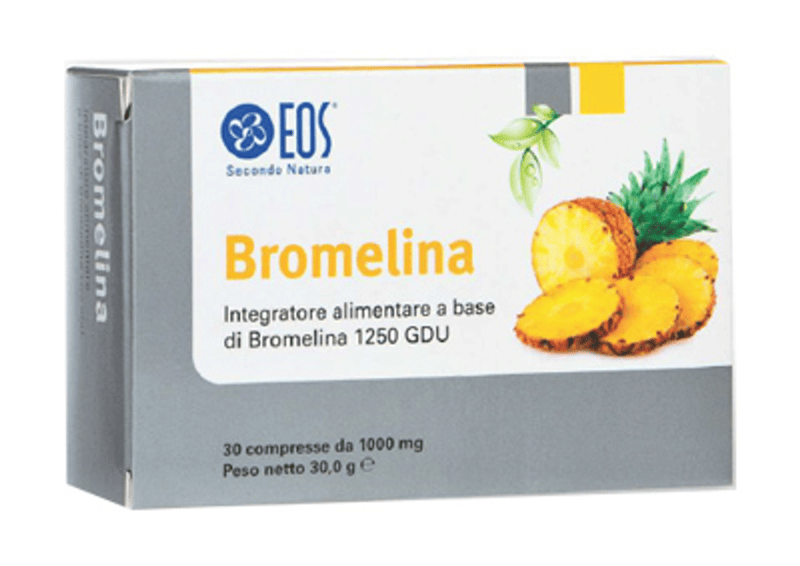 Bromelina Integratore Alimentare per Digestione e Benessere Intestinale 30 Compresse