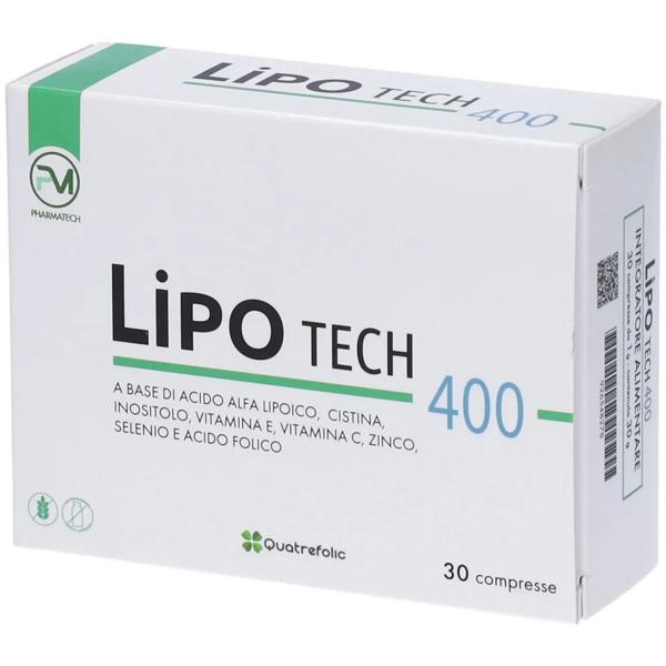 Lipotech 400 Integratore 30 Compresse