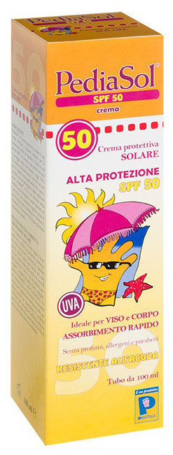 Pediasol Spf50 Crema Solare Protettiva Per Bambini 100ml