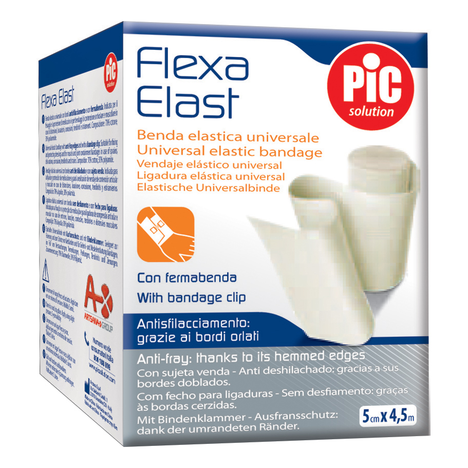 Benda elastica pic bianca 15x4,5m fustella