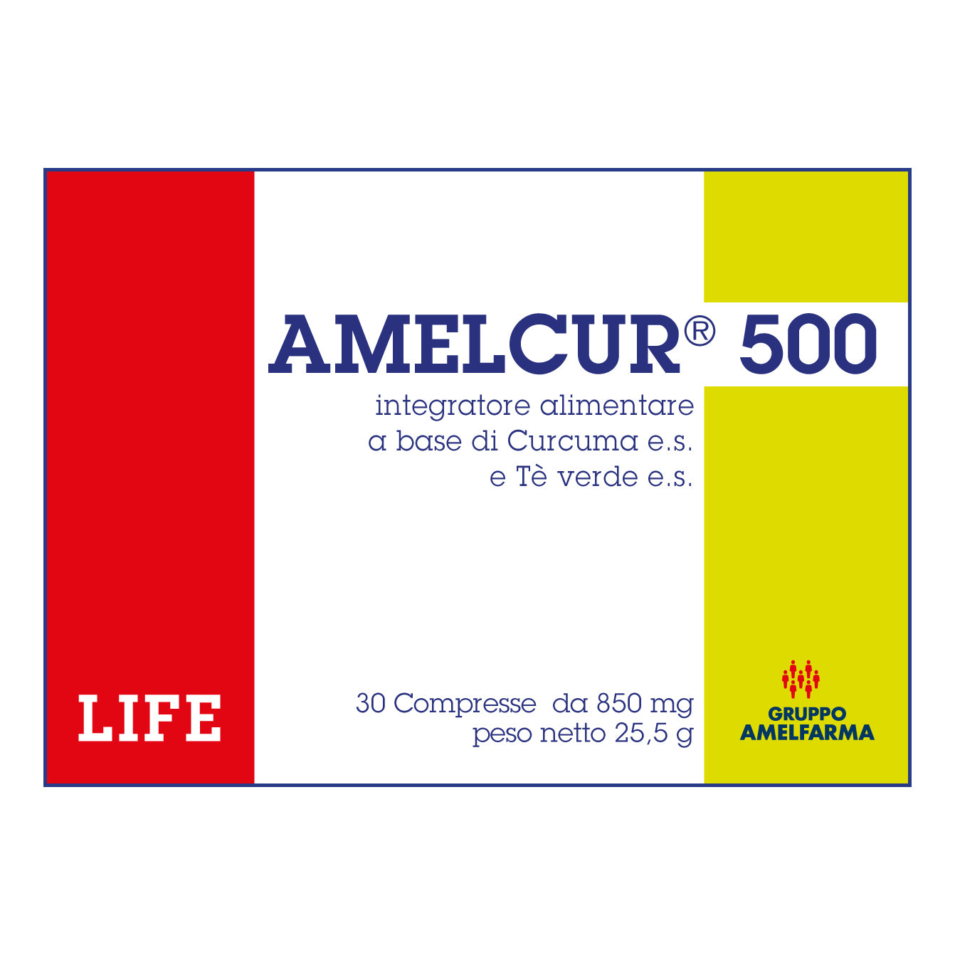 Amelcur 500 Integratore Per Il Metabolismo 30 Compresse