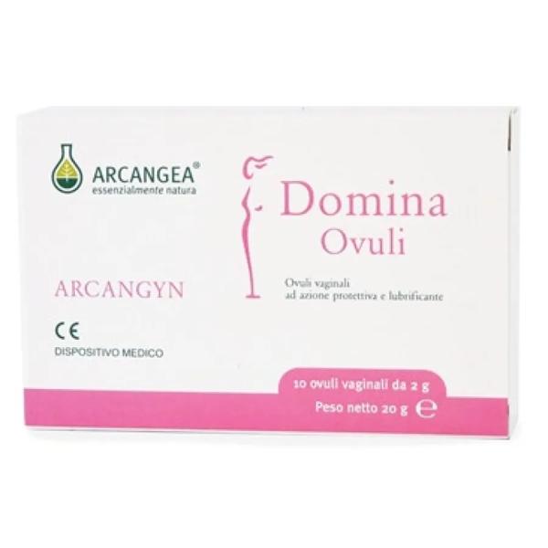 Arcangea Domina Ovuli Vaginali Azione Umectante e Lubrificante Confezione Da 10 Ovuli