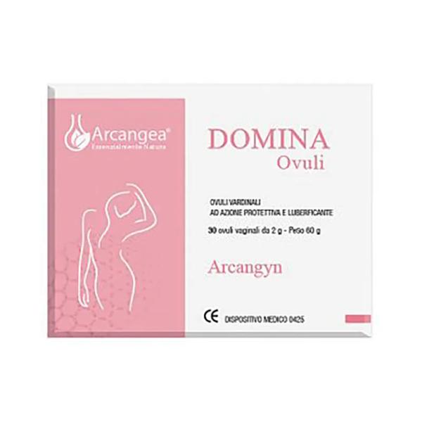 Arcangea Domina Ovuli Vaginali Protettivi e Lubrificanti 30 Ovuli Secchezza Vaginale