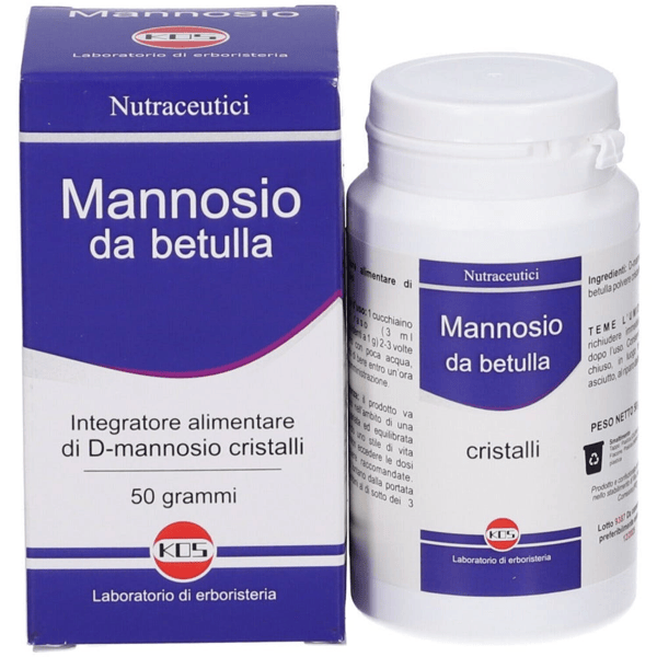 Mannosio Puro Cristalli da Betulla Integratore Alimentare 50 g