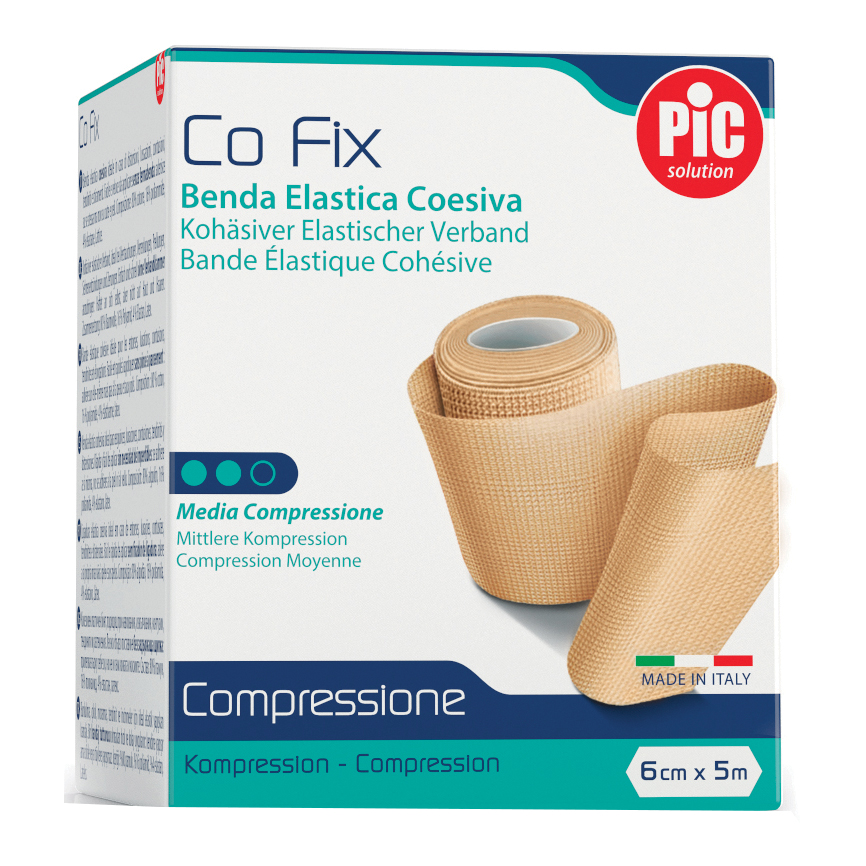 Pic CoFix - Benda Elastica Coesiva 12cm x 5m 1 Pezzo — confronto prezzi