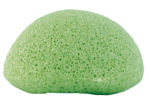 Bio Essenze Spugna Konjac Verde | Per Pelli Miste e Grasse | 1 Pezzo