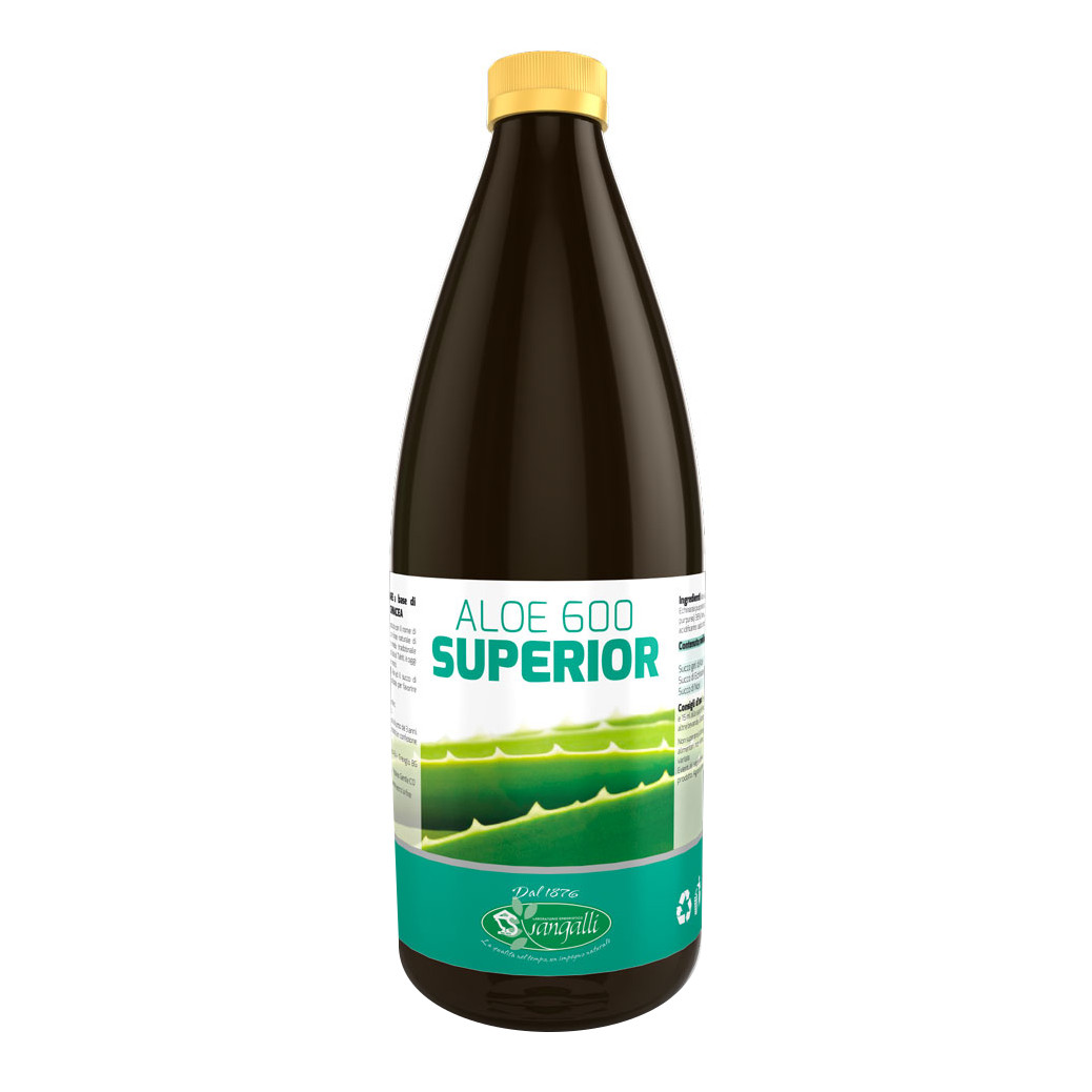 Aloe 600 superior puro succo 1000 ml