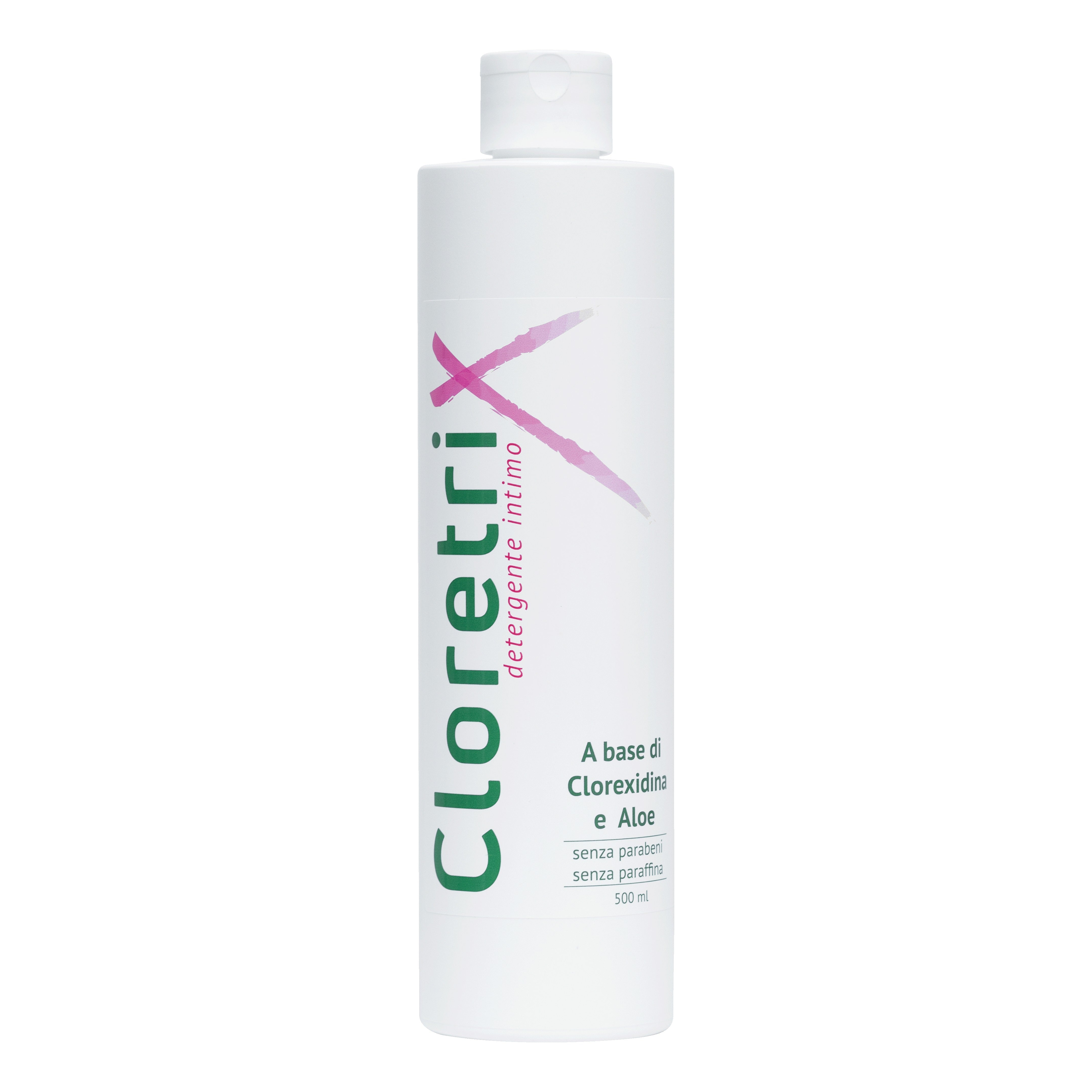 Cloretrix Detergente Intimo Delicato Con Clorexidina E Aloe Vera Per Pelli Sensibili 500ml — confronto prezzi