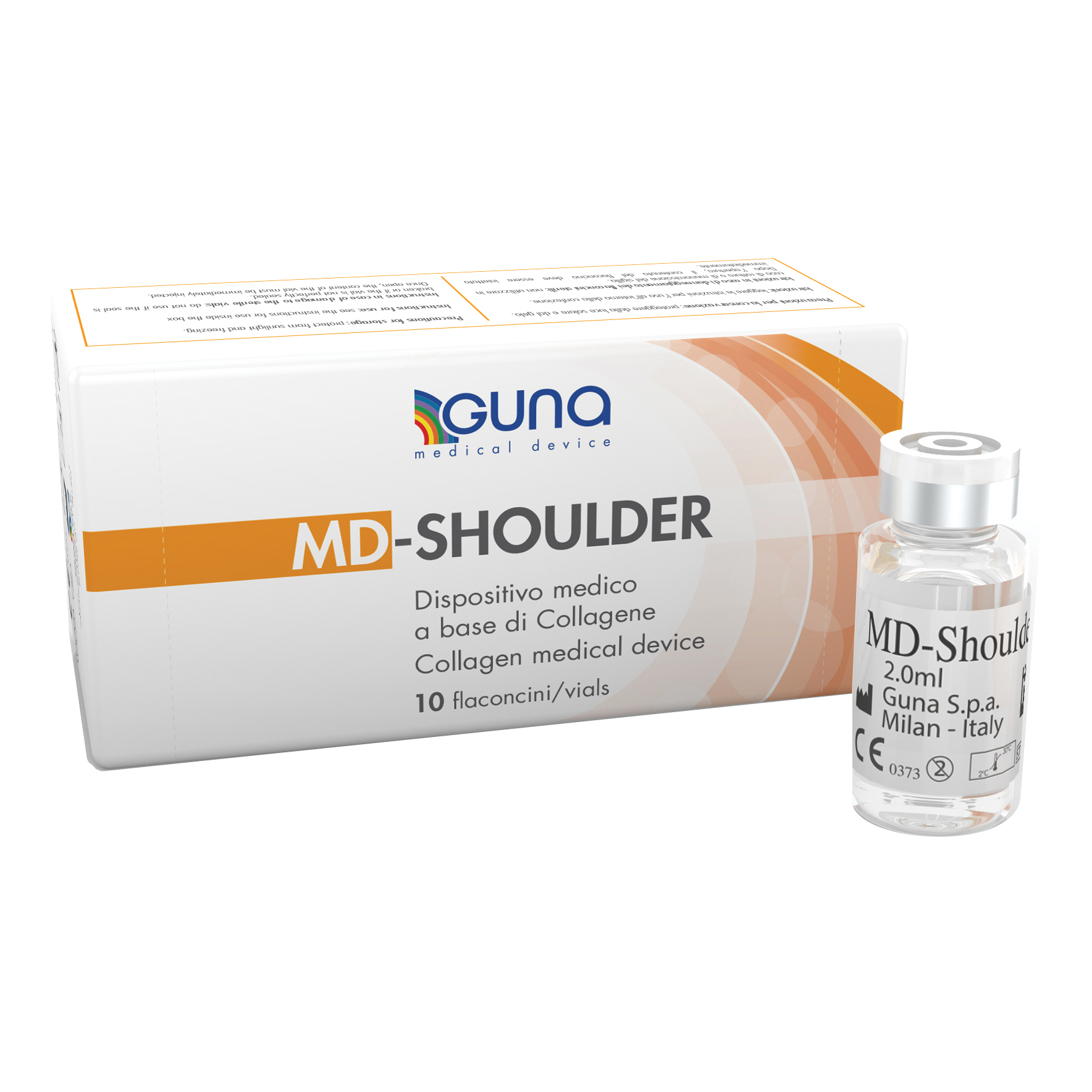 Md-shoulder italia 10 flaconcini iniettabili 2 ml