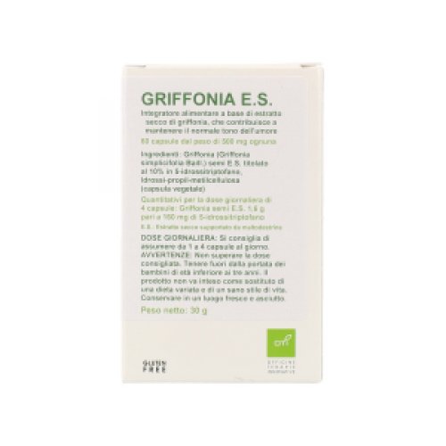 Oti Griffonia Estratto Secco Integratore 60 Capsule