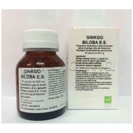 GINKGO BILOBA ES 60CPS