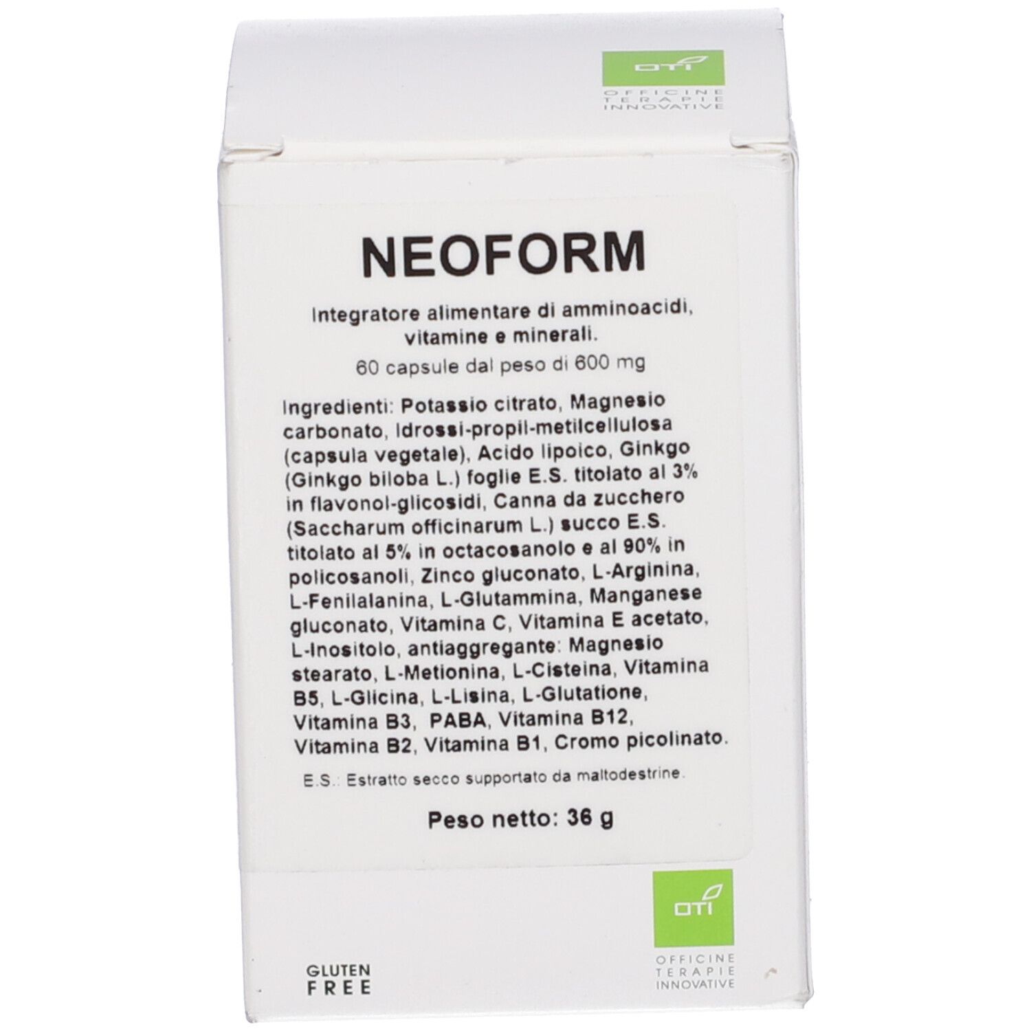 NEOFORM 60CPS — confronto prezzi