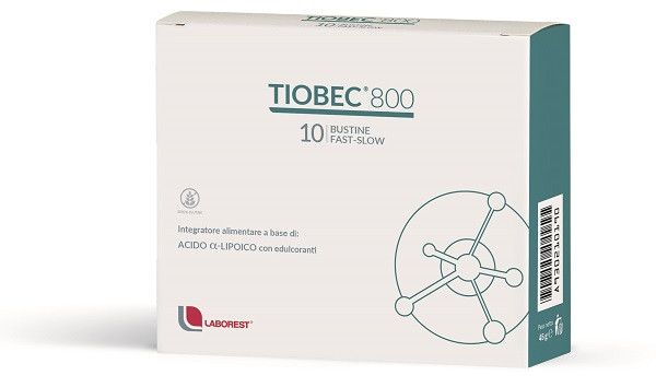 Tiobec 800 con acido alfa lipoico 10 bustine fast slow — confronto prezzi