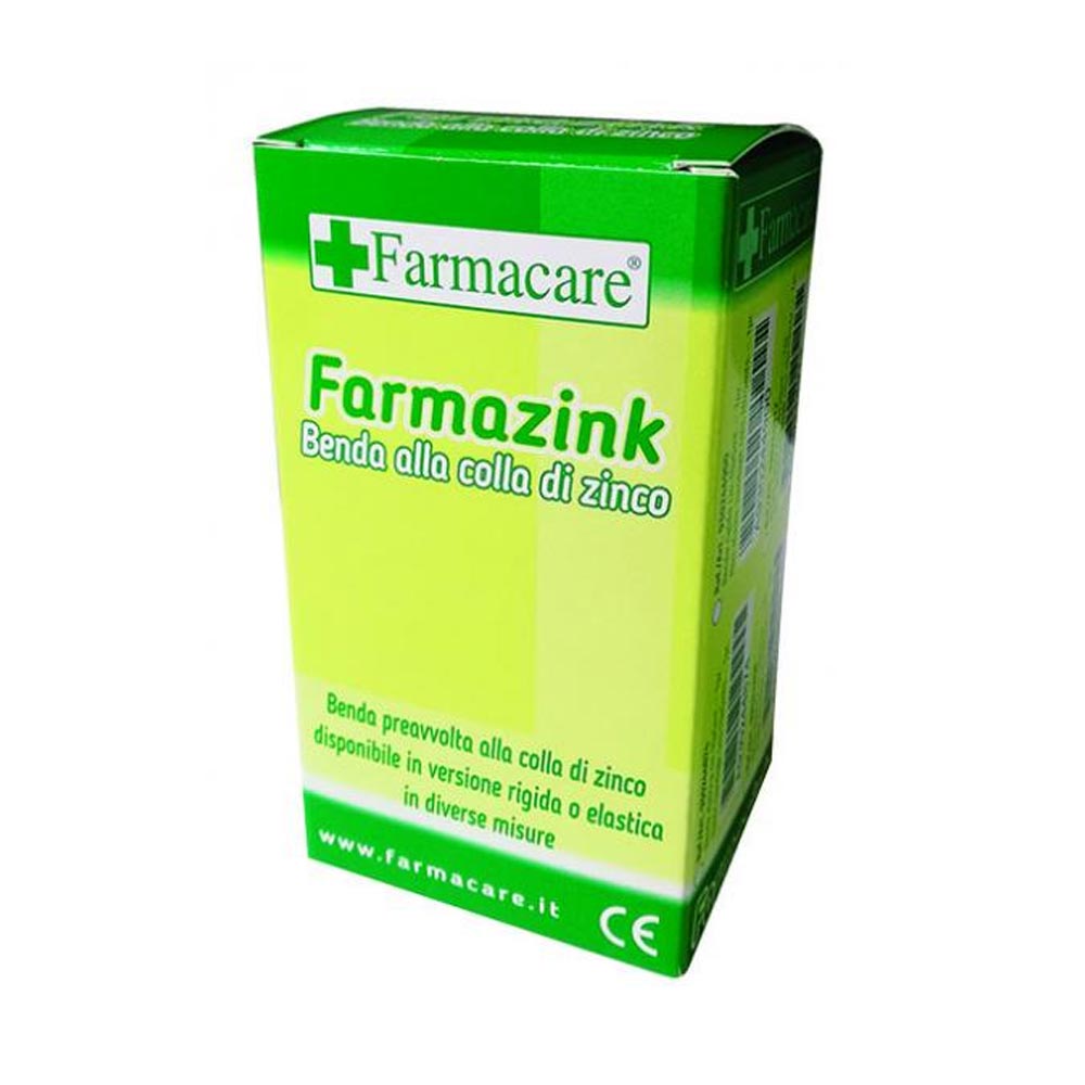 Farmacare Farmazink Benda alla colla di Zinco 10cm x 5m