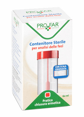 Profar Contenitore Sterile per Analisi delle Feci Capacità 60ml, 1 Pezzo — confronto prezzi