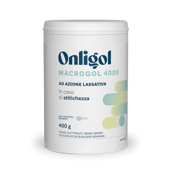 Onligol Dispositivo Medico Lassativo per Stipsi con Macrogol 4000 400 g