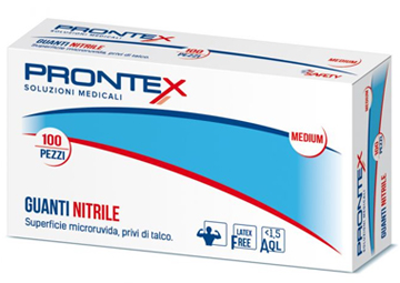 Prontex Guanto In Nitrile Senza Polvere Taglia S 100 Pezzi