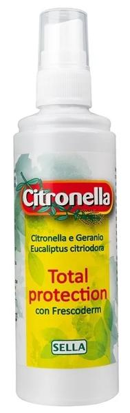 Citronella Total Protection Repellente Per Insetti Senza Alcool 100 ml