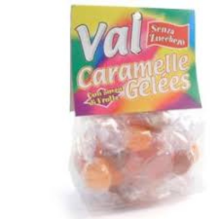 Val Caramelle Gelees Senza Zucchero, 80 g