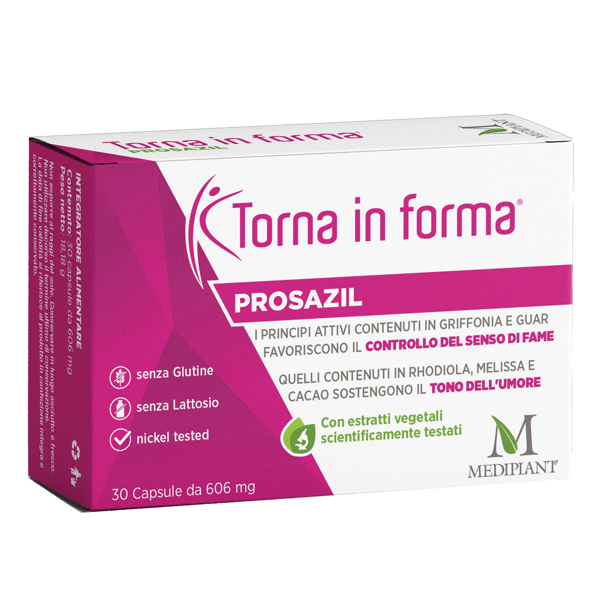 Prosazil Torna In Forma Prosazil Integratore Per Il Controllo Del Peso 30 Compresse
