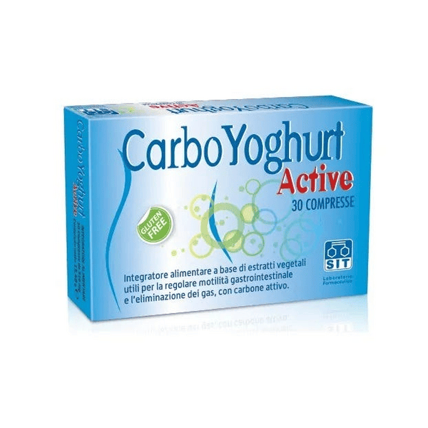 CarboYoghurt Active Integratore Contro Gas Intestinale 30 Compresse — confronto prezzi