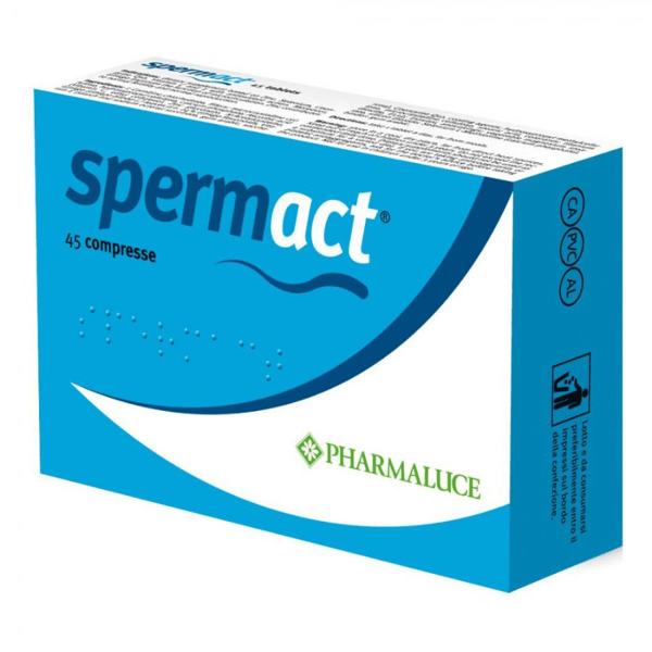 Spermact Integratore Contro Infertilità Maschile 45 Compresse