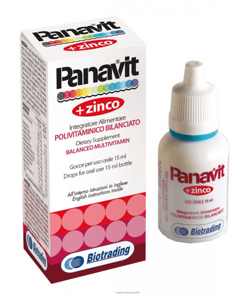 Panavit + Zinco Integratore Polivitaminico Bambini Gocce 15 ml
