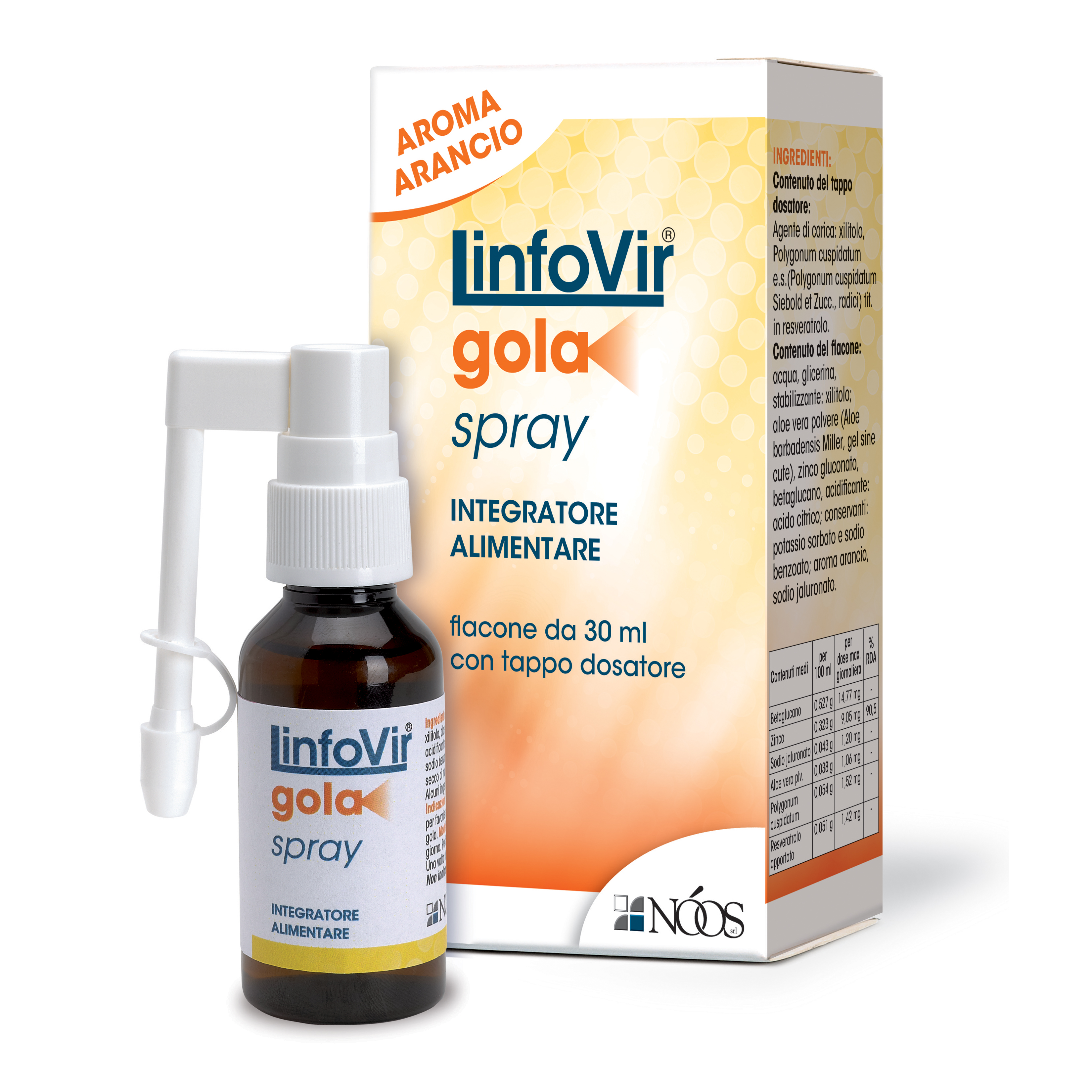 Linfovir gola soluzione isotonica spray 30 ml