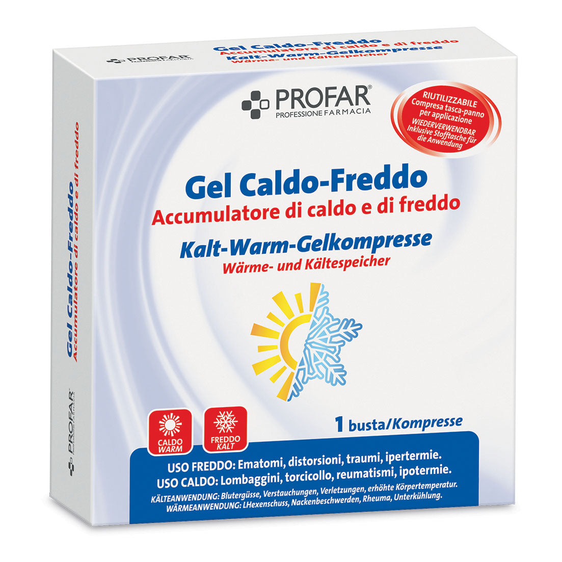 Profar Accumulatore Caldo - Freddo, 1 busta