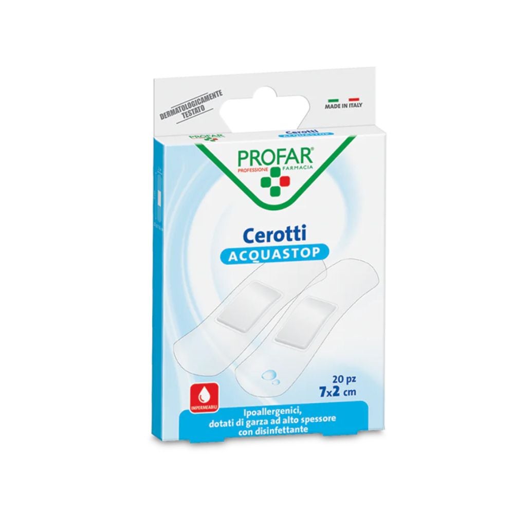Profar Acquastop - Cerotto 7 x 2cm, 20 cerotti