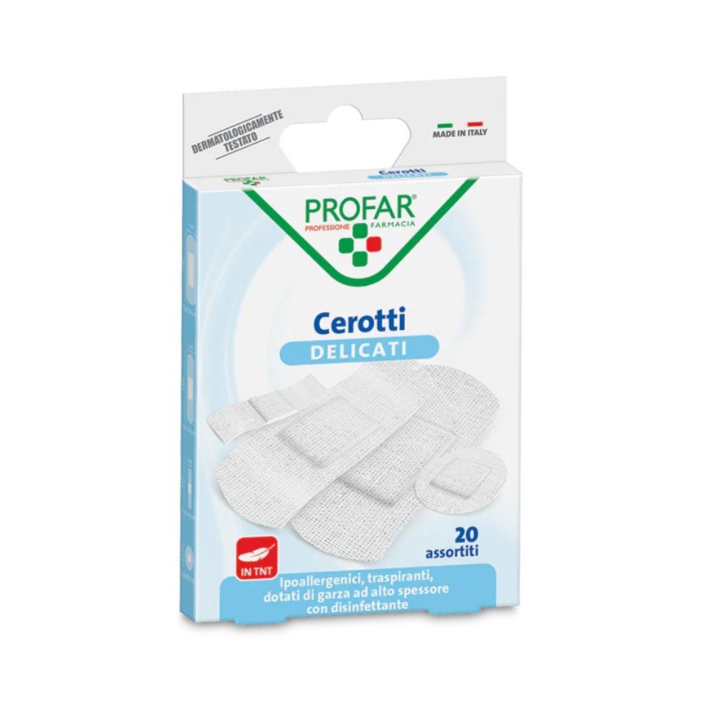 Profar Cerotto Delicato in TNT Assortiti, 20 Pezzi
