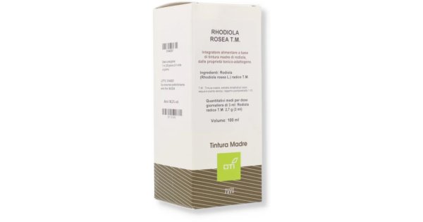 Rhodiola Rosea Tintura Madre Gocce 100ml