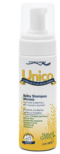 UNICO BABY SHAMPOO MOUSSE 200