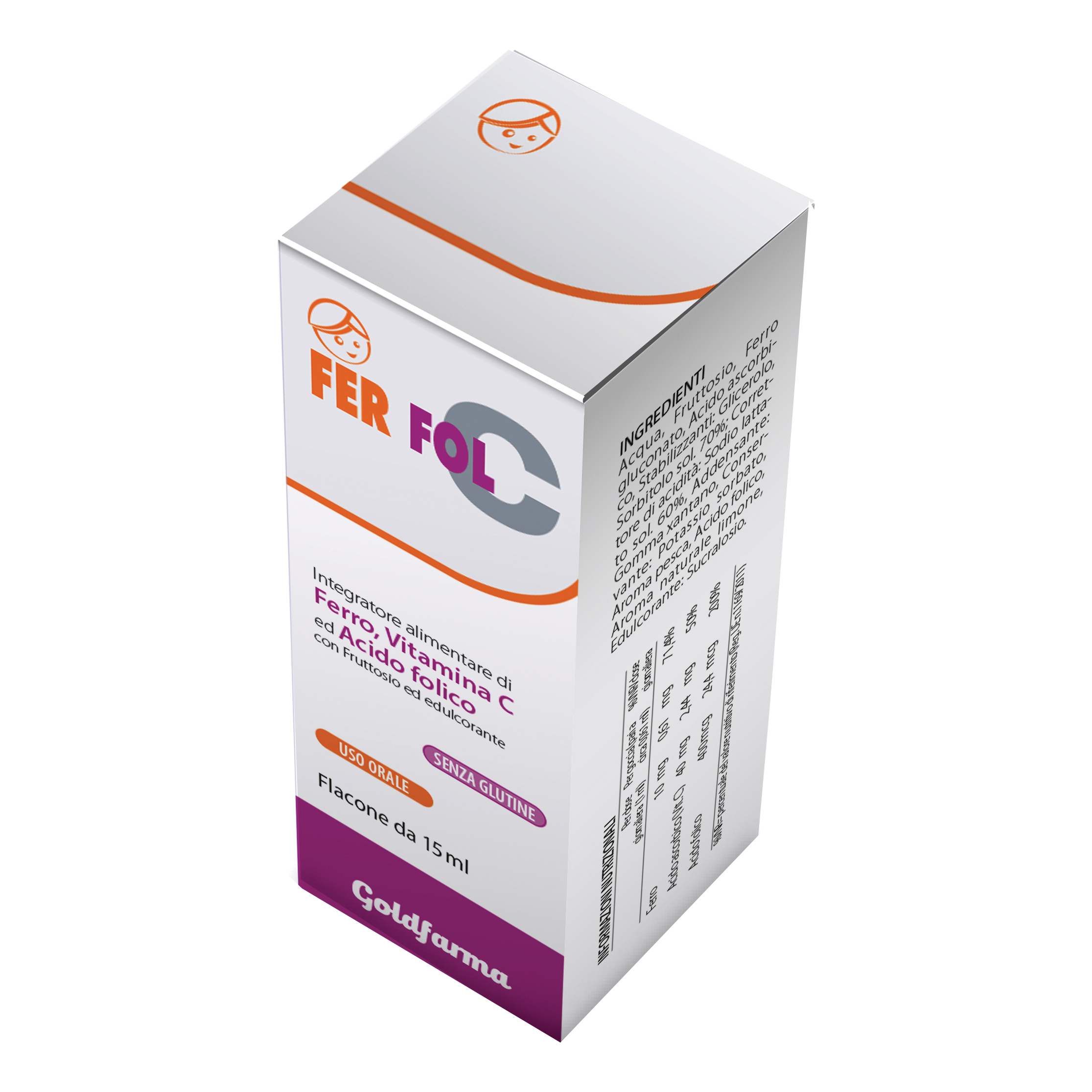 Ferfolc Integratore Per La Carenza Di Ferro Gocce Orali 15ml — confronto prezzi