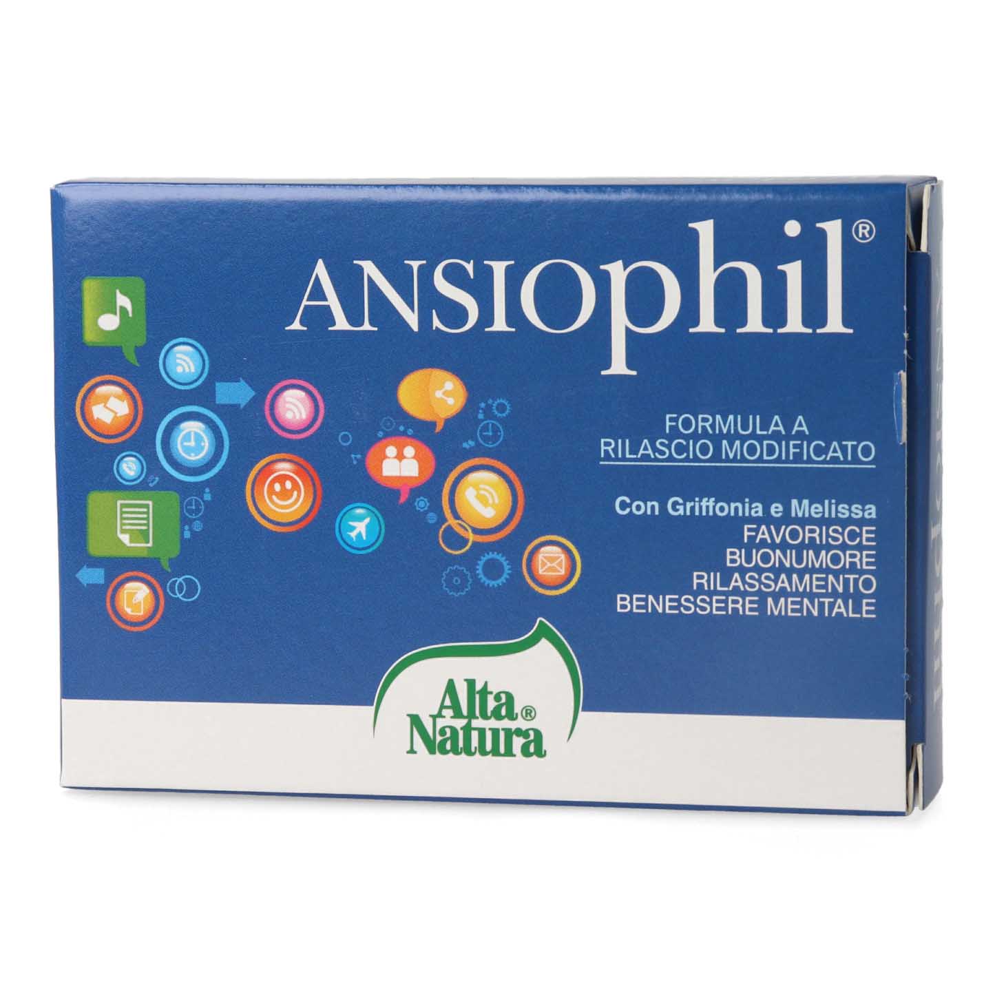 Ansiophil 15 compresse 850mg