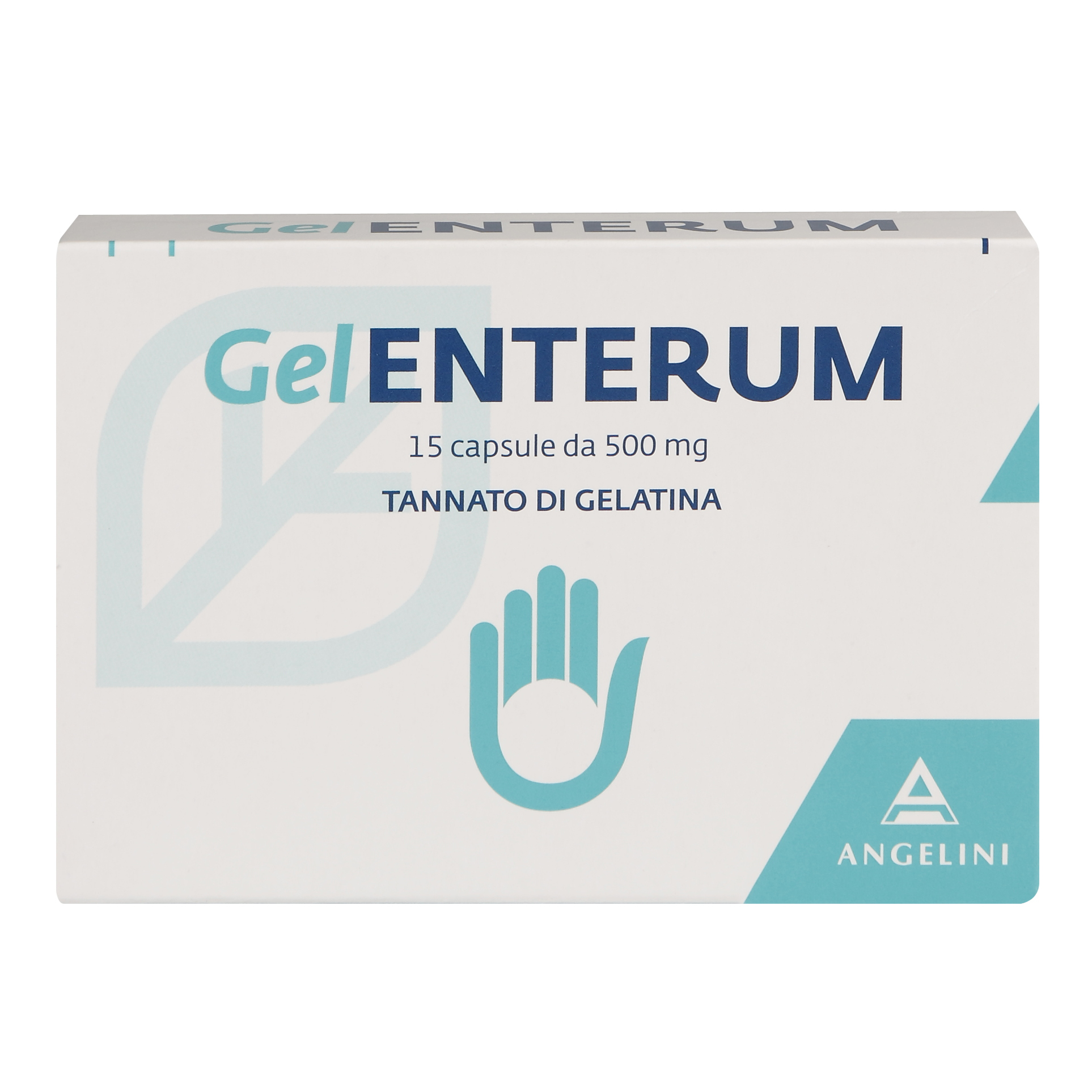 Gelenterum 15cps adulti 500mg tannato di gelatina