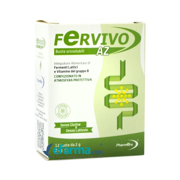 Fervivo AZ Integratore Fermenti Lattici e Vitamine B 12 Bustine