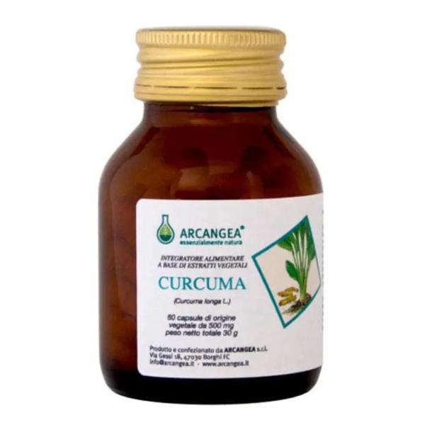 Arcangea Curcuma Integratore Alimentare Funzioni Epatobiliari 60 Capsule