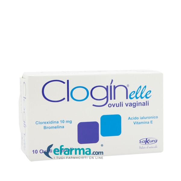 Clogin Elle Ovuli Vaginali Idratanti e Disinfettanti 10 Ovuli — confronto prezzi