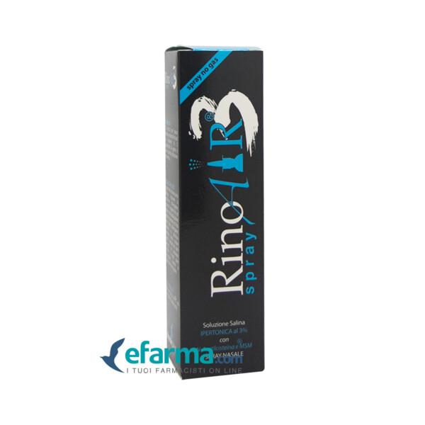 Rinoair 3% Spray Nasale Ipertonico Decongestionante 50 ml — confronto prezzi
