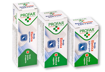 Profar Benda Elastica 7 cm x 4,5 m 1 pz in garza