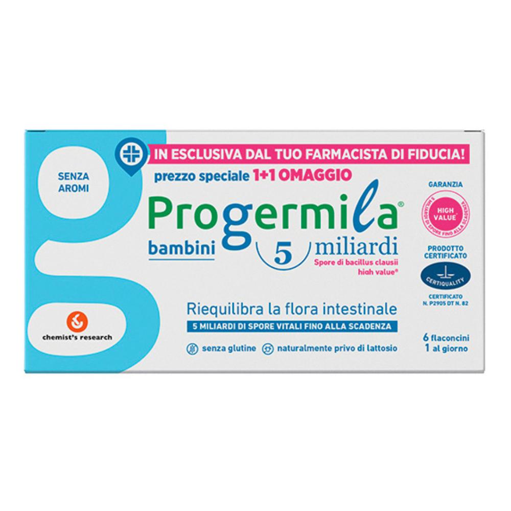 Progermila Bambini Integratore A Base Di Fermenti Lattici 6 Flaconcini