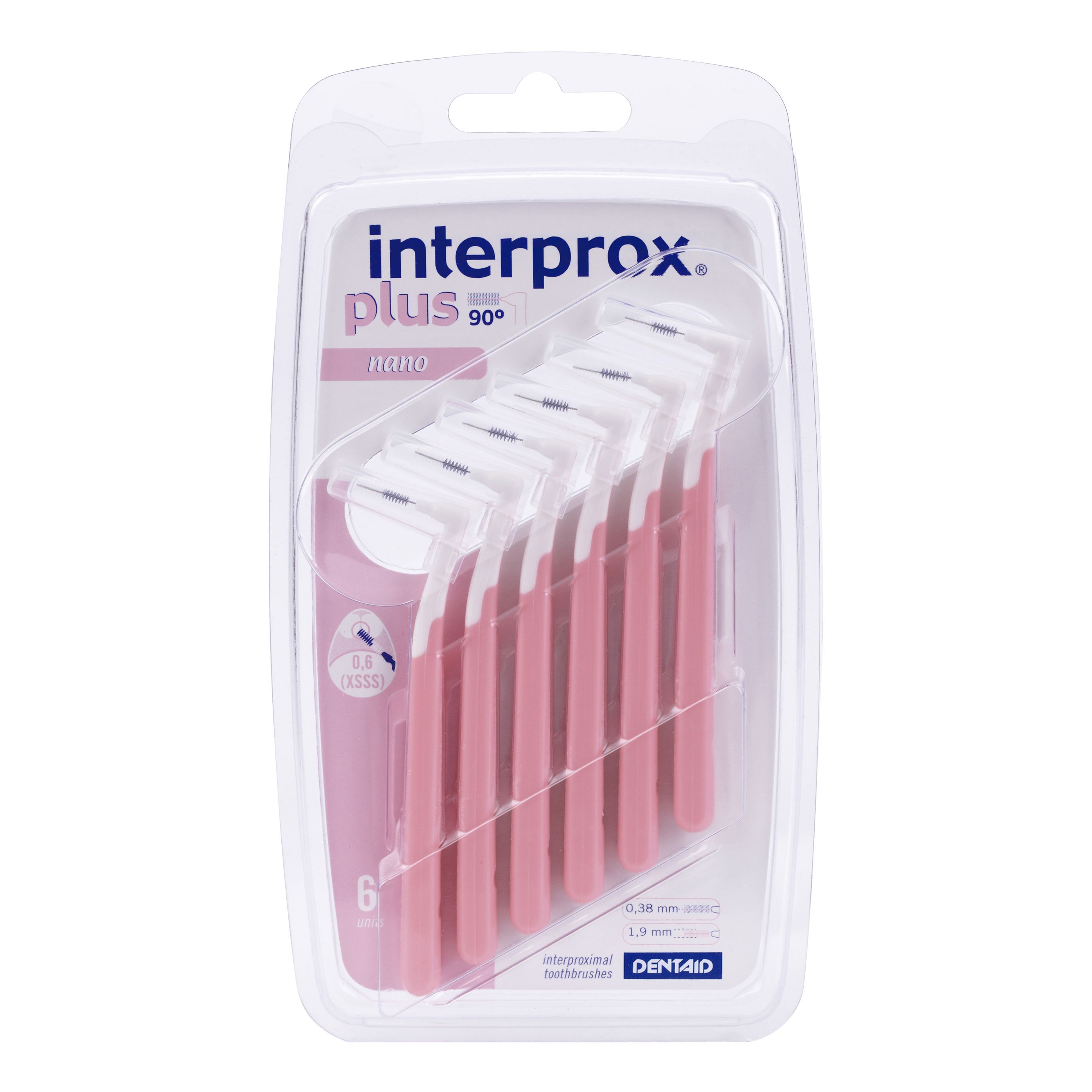 Interprox plus nano rosa 6 pezzi
